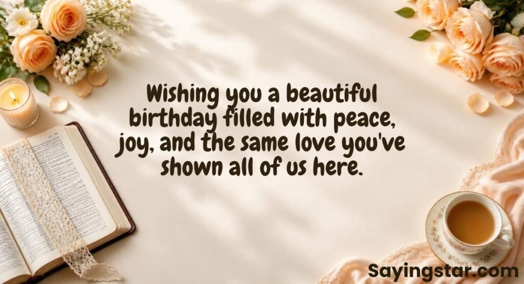 Wishes for a Birthday Card